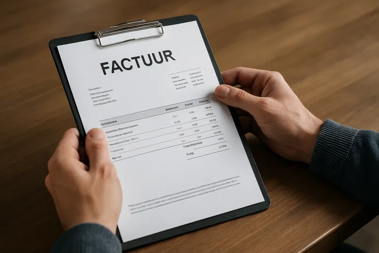 De of het factuur: wat is correct