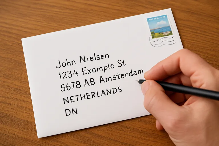 Landcodes in adressering en zakelijke gegevens