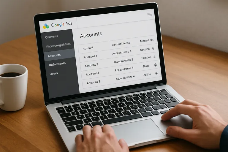 Meerdere accounts en rechten beheren
