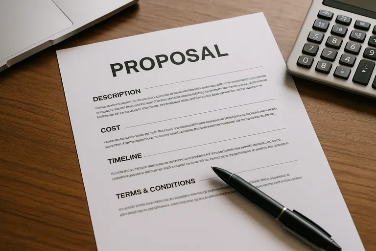 Opbouw van een overtuigende engelse offerte