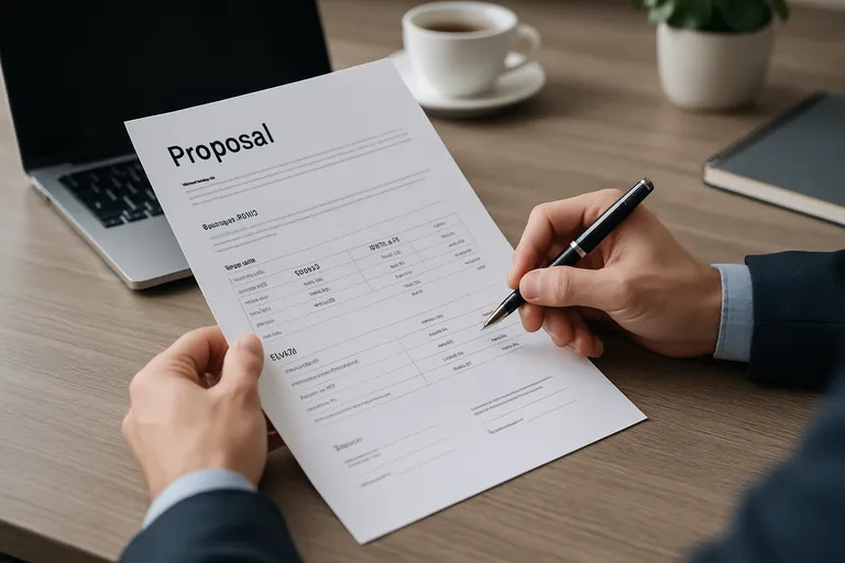 Opmaak en presentatie die vertrouwen wekt