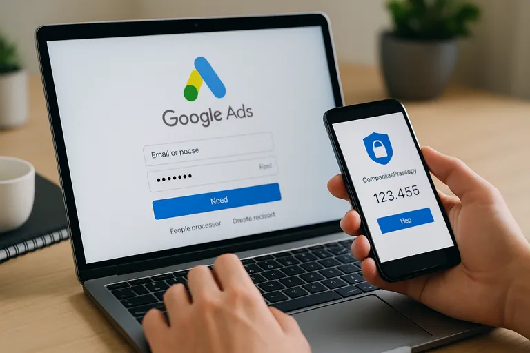 Snel en veilig aan de slag in je Google ads account