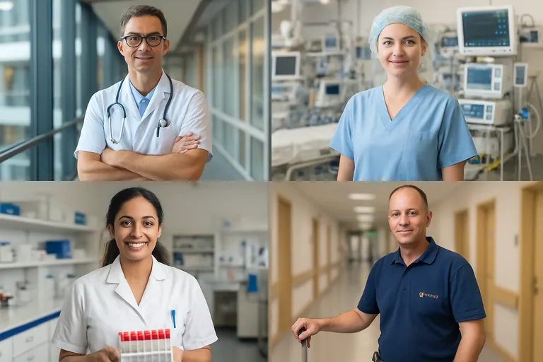 Soorten UMCG vacatures en afdelingen