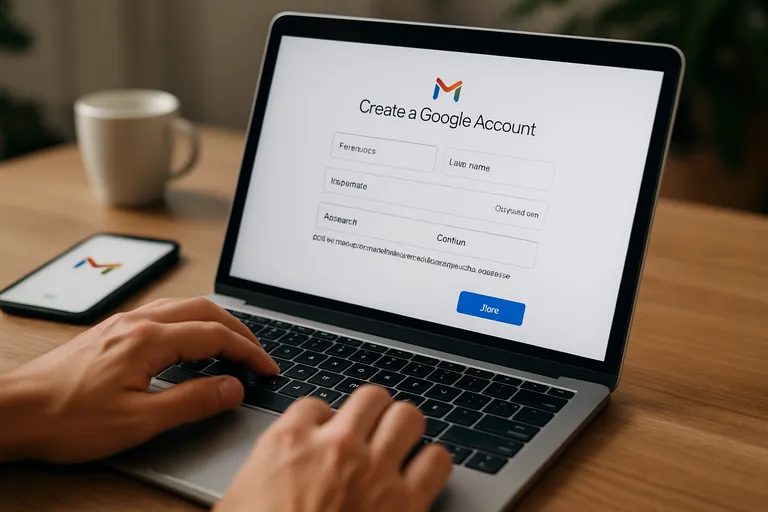 Stap-voor-stap een nieuwe Gmail aanmaken