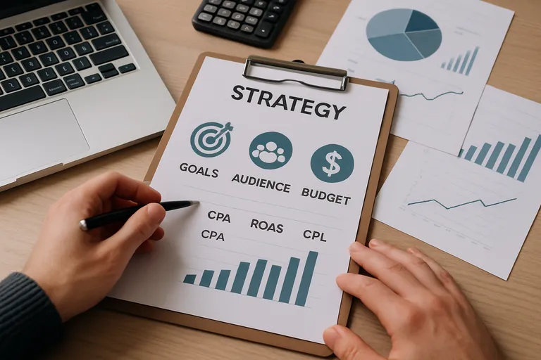 Strategie: doelen, doelgroep en budget