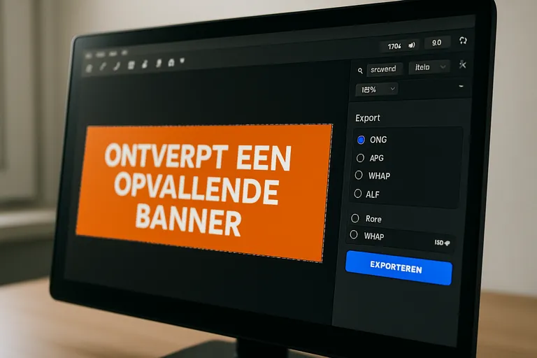 Techniek en tools: je banner klaar voor publicatie