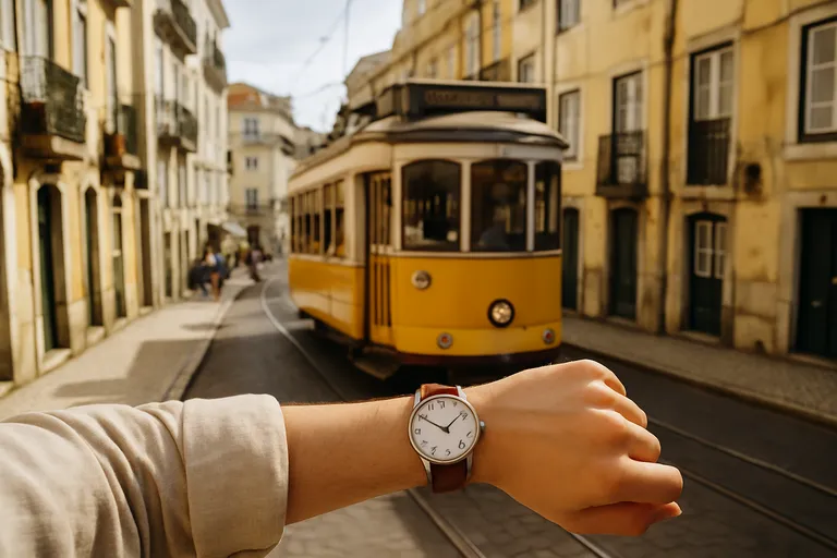 Tijd in het dagelijks leven in Portugal