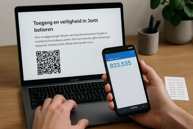 Toegang en veiligheid in Jortt beheren