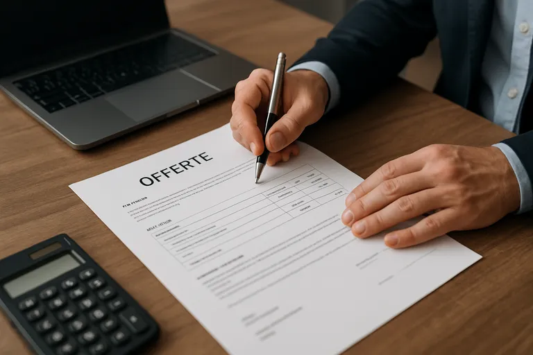 Wat is een offerte en wanneer gebruik je die