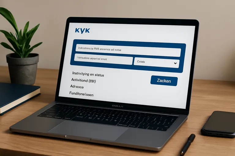 Zo vind je betrouwbare bedrijfsinformatie via KVK zonder omwegen